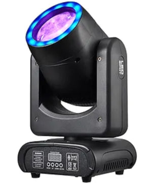Crisp JUBARIS BEAM L90 | 2° LED Beam Light with Dual Prisms | RGB Halo for Clubs & Events