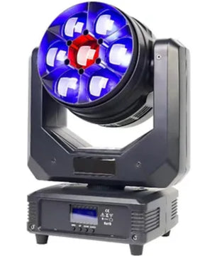 Crisp Stella Wash 740F | 7x40W RGBW Moving Head | 3.5°–45° Zoom & Pixel Mapping