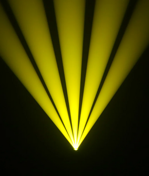 Event Lighting OUTBACK350H | 350W IP65 Outdoor LED Hybrid Moving Head with CMY+CTO, Dual Gobos & WDMX