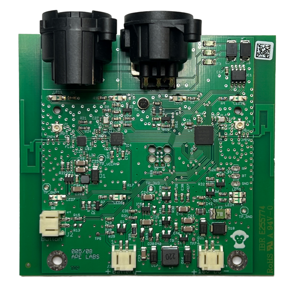Ape Labs Connect 2.0 PCBA (Creme) | Replacement Circuit Board | For DMX & App Control Systems