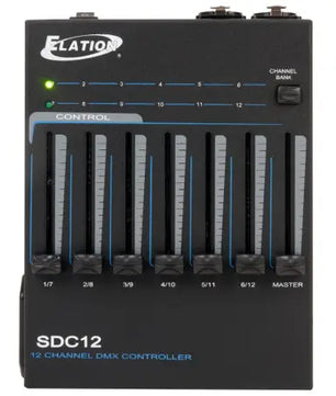 American DJ SDC12 | 12-Channel DMX Controller with Master Dimmer & 3/5-Pin Outputs