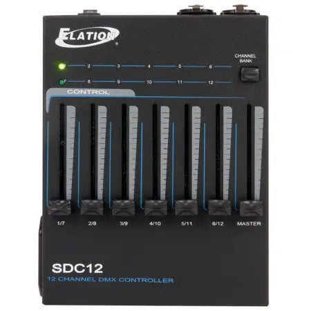 American DJ SDC12 | 12-Channel DMX Controller with Master Dimmer & 3/5-Pin Outputs