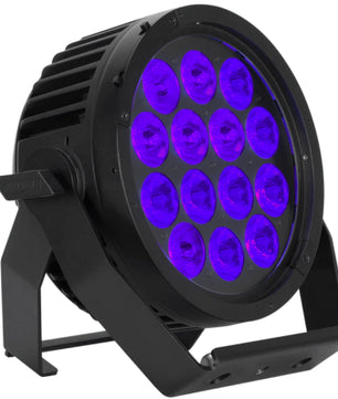 Elation SIX+ PAR L | 14x 20W RGBLA+UV LED - 7300 Lumens | IP65 Outdoor-Rated Fixture with Silent Operation