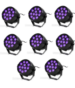 Eliminator Mini Par UV LED 8pc Pack