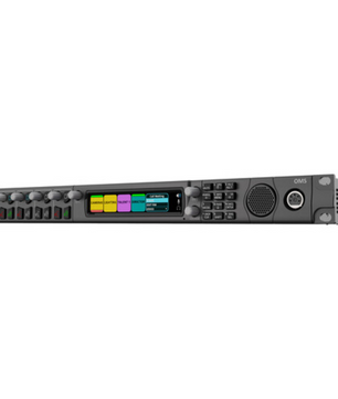 RTS OMS ANALOG 5F | OMNEO Analog Main Station with 4 Two-Wire Ports & Upgradeable Digital Functionality