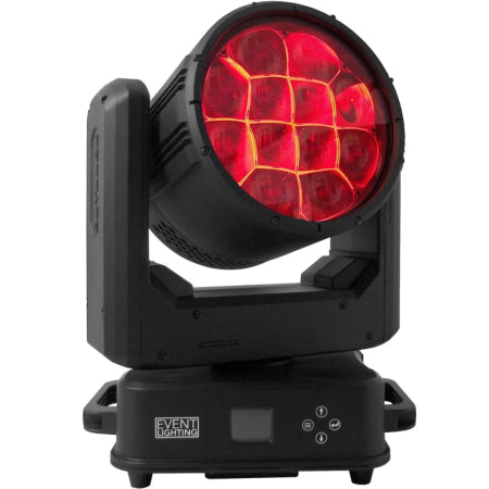 Event Lighting OUTBACK12X40W | 480W IP65 Outdoor RGBW LED Zoom Wash with Pixel Control