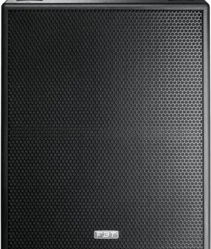 FBT Q118SA | 18in Subwoofer – 139 dB | 1200 W RMS with DSP and Heavy-Duty Cabinet