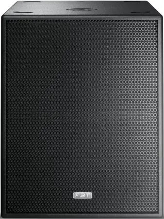 FBT Q118SA | 18in Subwoofer – 139 dB | 1200 W RMS with DSP and Heavy-Duty Cabinet