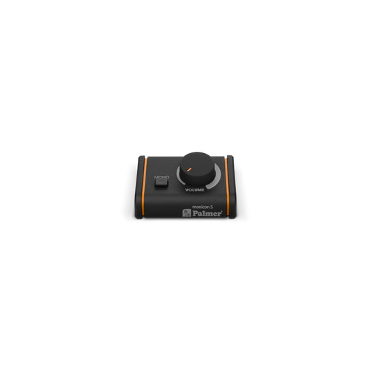 Palmer Monicon S G2 | Passive Volume Controller with Mono Switch | Compact RCA In/Out for Studio Use