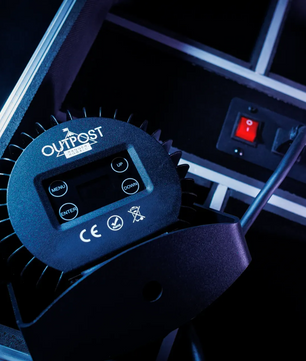Blizzard Lighting Outpost Ranger RGBALC | Battery-Powered IP65 RGBALC Uplight with CRMX Wireless DMX