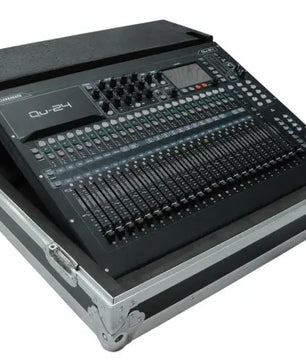 Gator G-TOURQU24 | ATA Flight Case for Allen & Heath QU24 Mixer with Doghouse