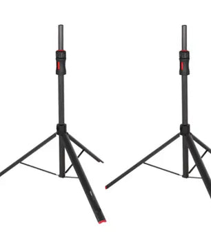 Gator GFW-ID-SPKRSET | ID Series Speaker Stand Set with Lift Assist & Carry Bag
