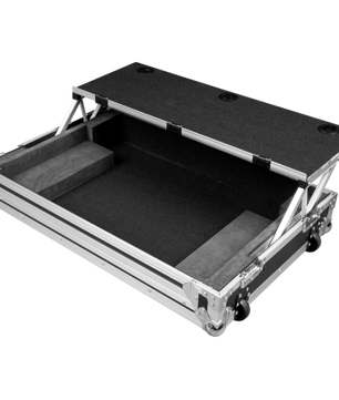 Gator GTOURDSPREV7 | Flight Case with Sliding Laptop Platform for Pioneer DDJ-REV7