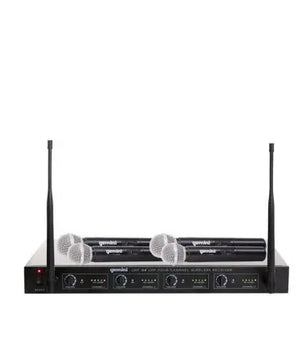 Gemini UHF-04M | 4 Channel Wireless Microphone System