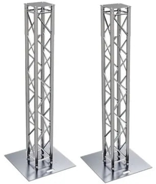 Global Truss 6.4ft Large Base Totem Kit | (2) F34 Truss with Oversized 30in Aluminum Base Plates