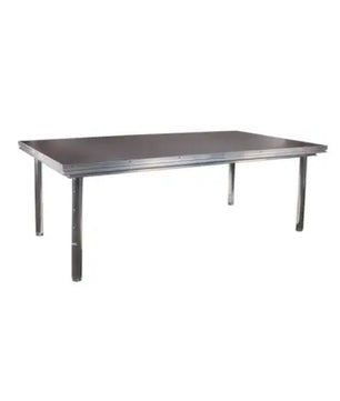 Global Truss GT-STAGE ADJUST | 1M x 2M Slip Proof Stage Deck | Adjustable Height Aluminum Stage Platform