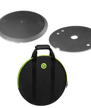 Gravity Stands Round Base Plate Package | Round Base Plate, Weight and Bag