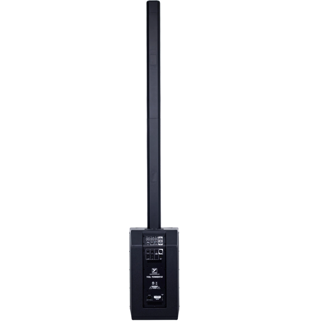 Yorkville YXL Tower10 | 1550W Column PA System with Bluetooth & 10" Subwoofer