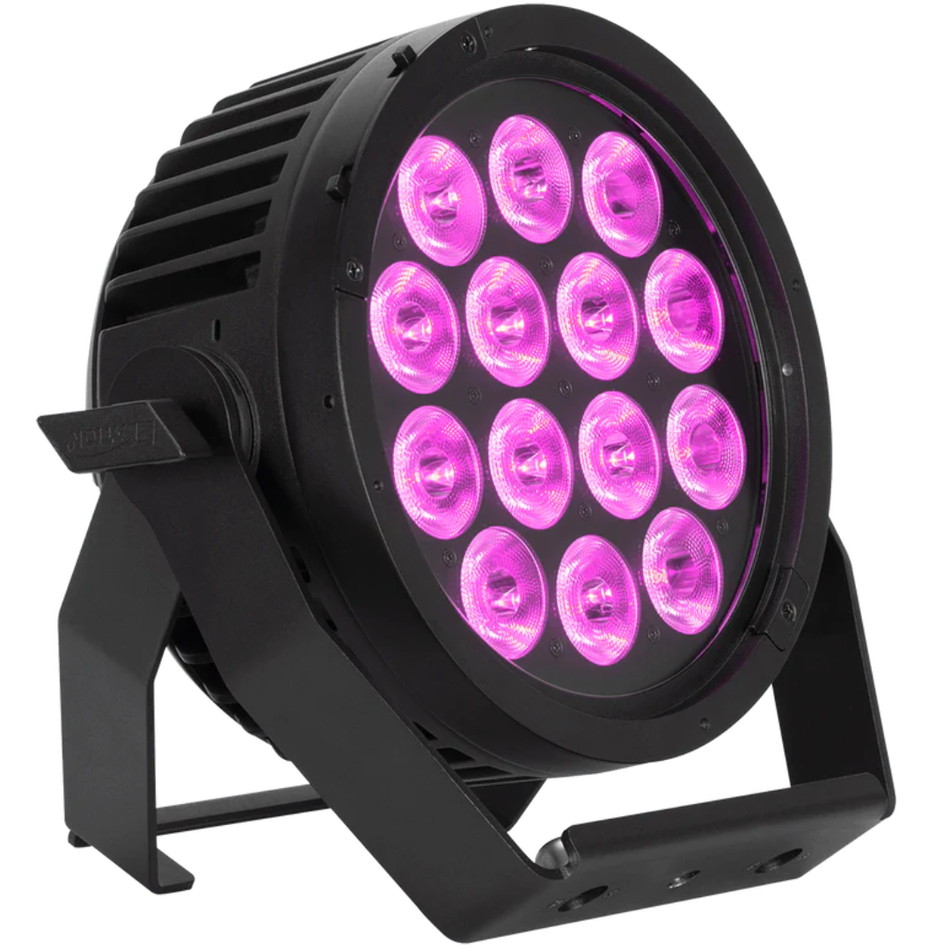 Elation SIX+ PAR L | 14x 20W RGBLA+UV LED - 7300 Lumens | IP65 Outdoor-Rated Fixture with Silent Operation