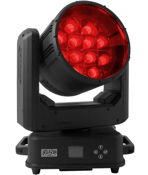 Event Lighting OUTBACK12X40W | 480W IP65 Outdoor RGBW LED Zoom Wash with Pixel Control