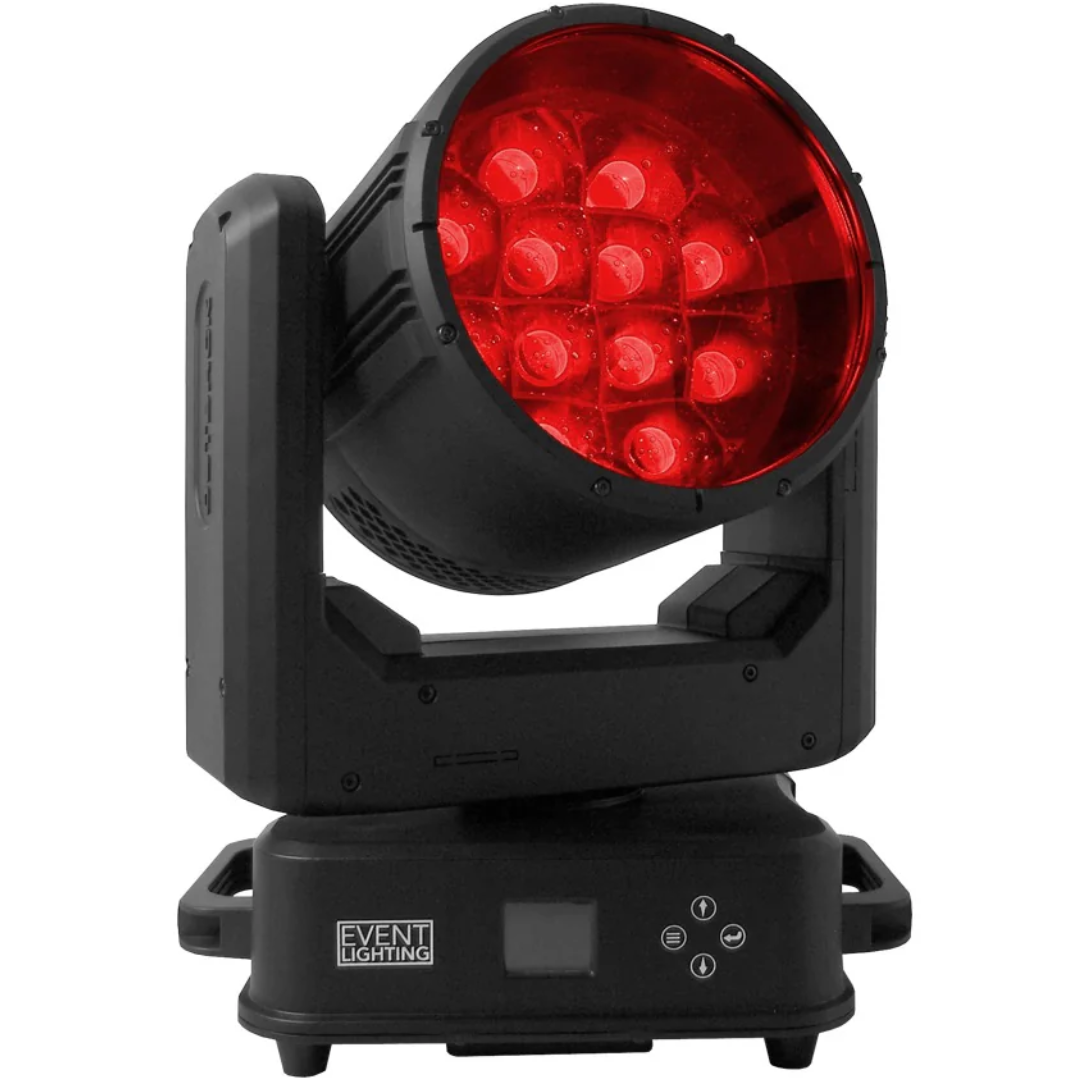 Event Lighting OUTBACK12X40W | 480W IP65 Outdoor RGBW LED Zoom Wash with Pixel Control