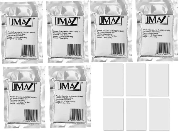 JMAZ 200g Cold Spark Granule 6-Pack | FireStorm F3 Powder | Add-On FX Kit