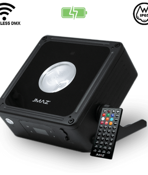 JMAZ Mad Par Puck | Compact Battery-Powered Uplight
