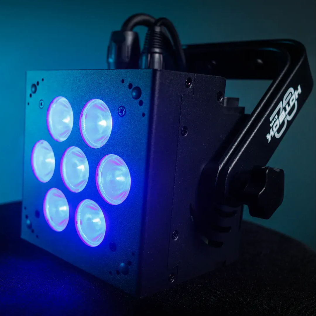 Blizzard Lighting Hotbox G2 EXA | 7x 15W RGBAW+UV LED Wash Light with RDM & PowerCON TRUE1