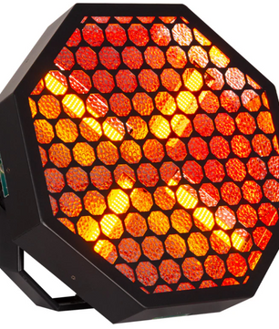 American DJ Vintage X | 4x60W Amber Retro Blinder with RGB Background LEDs & Wireless Control