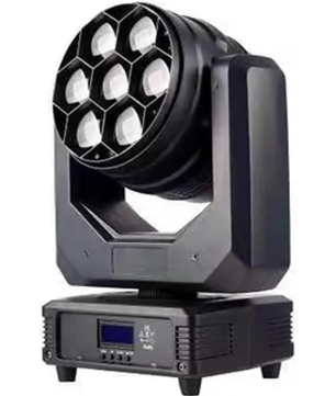 Crisp Stella Wash 740F | 7x40W RGBW Moving Head | 3.5°–45° Zoom & Pixel Mapping