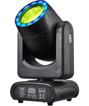 Crisp JUBARIS BEAM L90 | 2° LED Beam Light with Dual Prisms | RGB Halo for Clubs & Events
