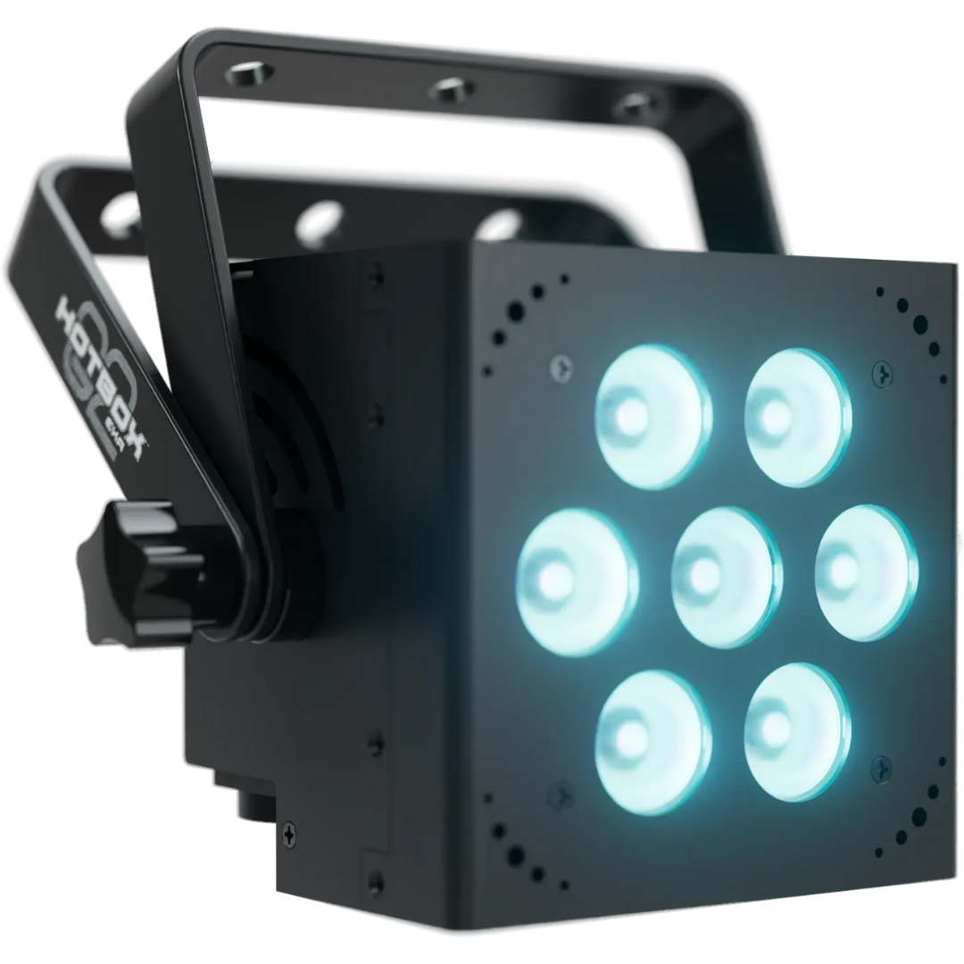 Blizzard Lighting Hotbox G2 EXA | 7x 15W RGBAW+UV LED Wash Light with RDM & PowerCON TRUE1