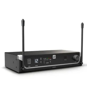 LD Systems U304.7 R | UHF Wireless Receiver 470–490 MHz | 12-Channel Diversity with IR Sync & XLR Out