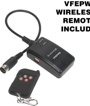 Eliminator VF1600 EP | 1650W DMX Fog Machine - 20,000 CFM | Timer & Wireless Remotes Included