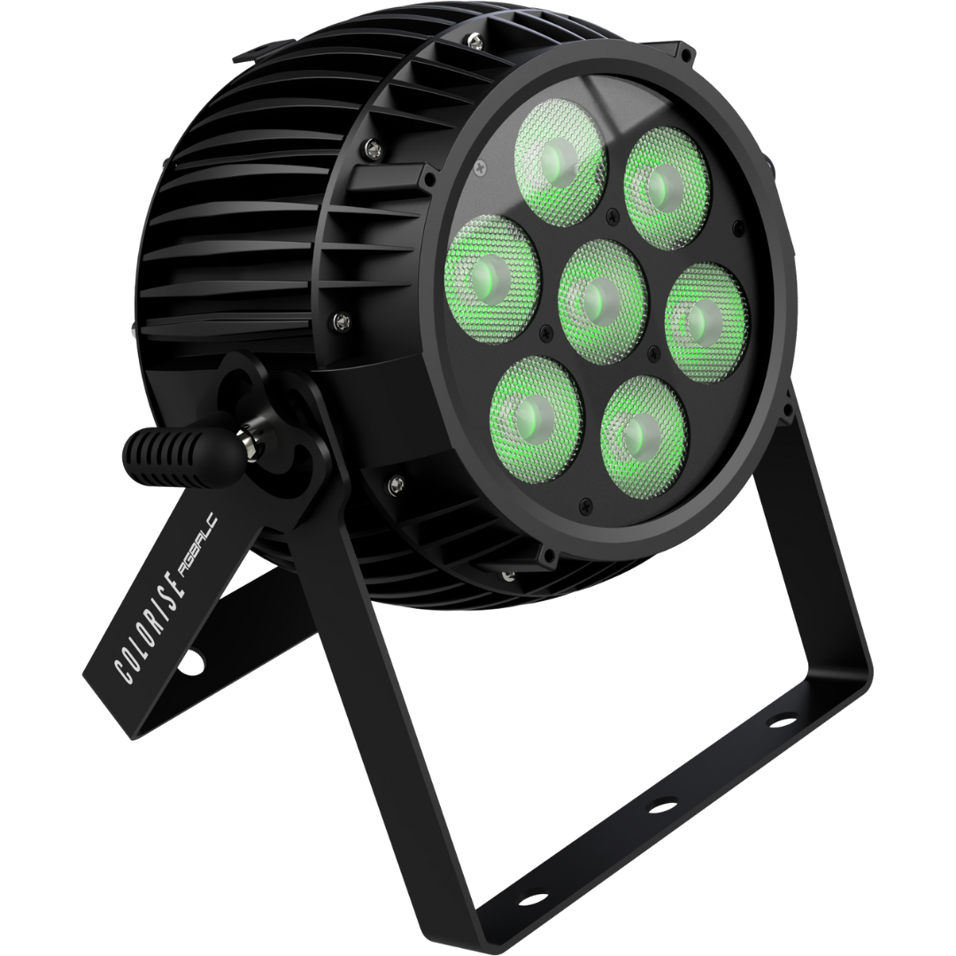 Blizzard Lighting Colorise RGBALC | 7x20W RGBALC 6-in-1 LED Wash Light with Color Mixing & White Presets