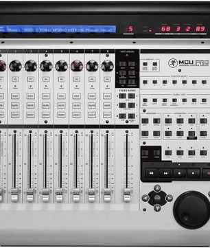 Mackie MCU Pro | 9-Fader USB DAW Control Surface with Motorized Faders & Plugin Bundle