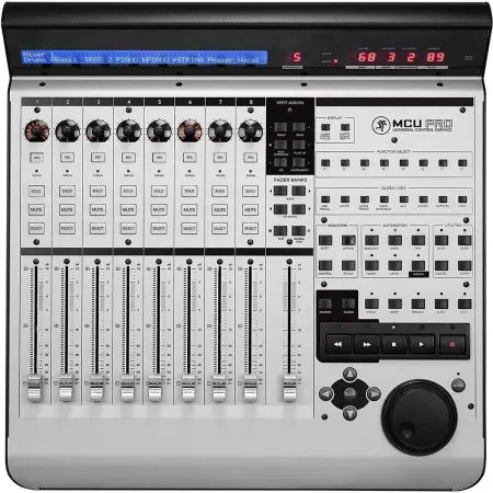 Mackie MCU Pro | 9-Fader USB DAW Control Surface with Motorized Faders & Plugin Bundle