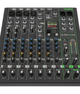 Mackie ProFX10 GO | Portable 10-Channel Mixer with USB-C and Swappable Battery