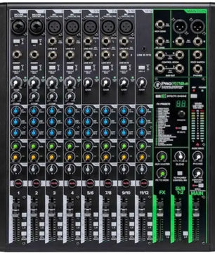Mackie ProFX12v3 | Ins: 7 Mic, 1 Line - Effects