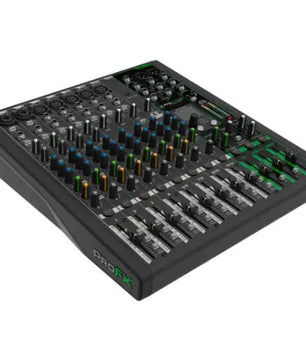 Mackie ProFX12v3+ | 12-Channel Analog Mixer with Built-In FX, USB Recording, and Bluetooth