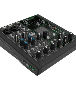 Mackie ProFX6v3+ | 6-Channel Analog Mixer with Built-In FX, USB Recording, and Bluetooth