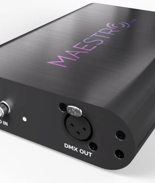 MaestroDMX Controller | Autonomous DMX Light Shows | Standalone Audio-Reactive Hardware