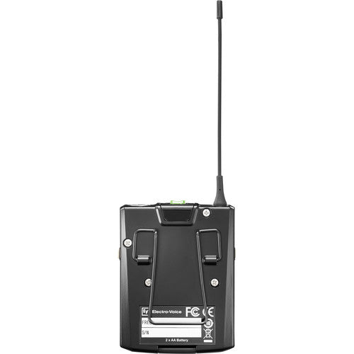 Electro-Voice RE3-BPCL 5H | UHF Wireless Lavalier Mic System (560–596 MHz, Cardioid, Rackmount)