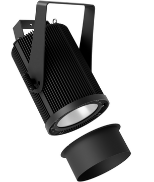 Blizzard Lighting Motif Risplendi 250 (Black) | 250W RGBAL COB Wash Fixture with Interchangeable Beam Angles