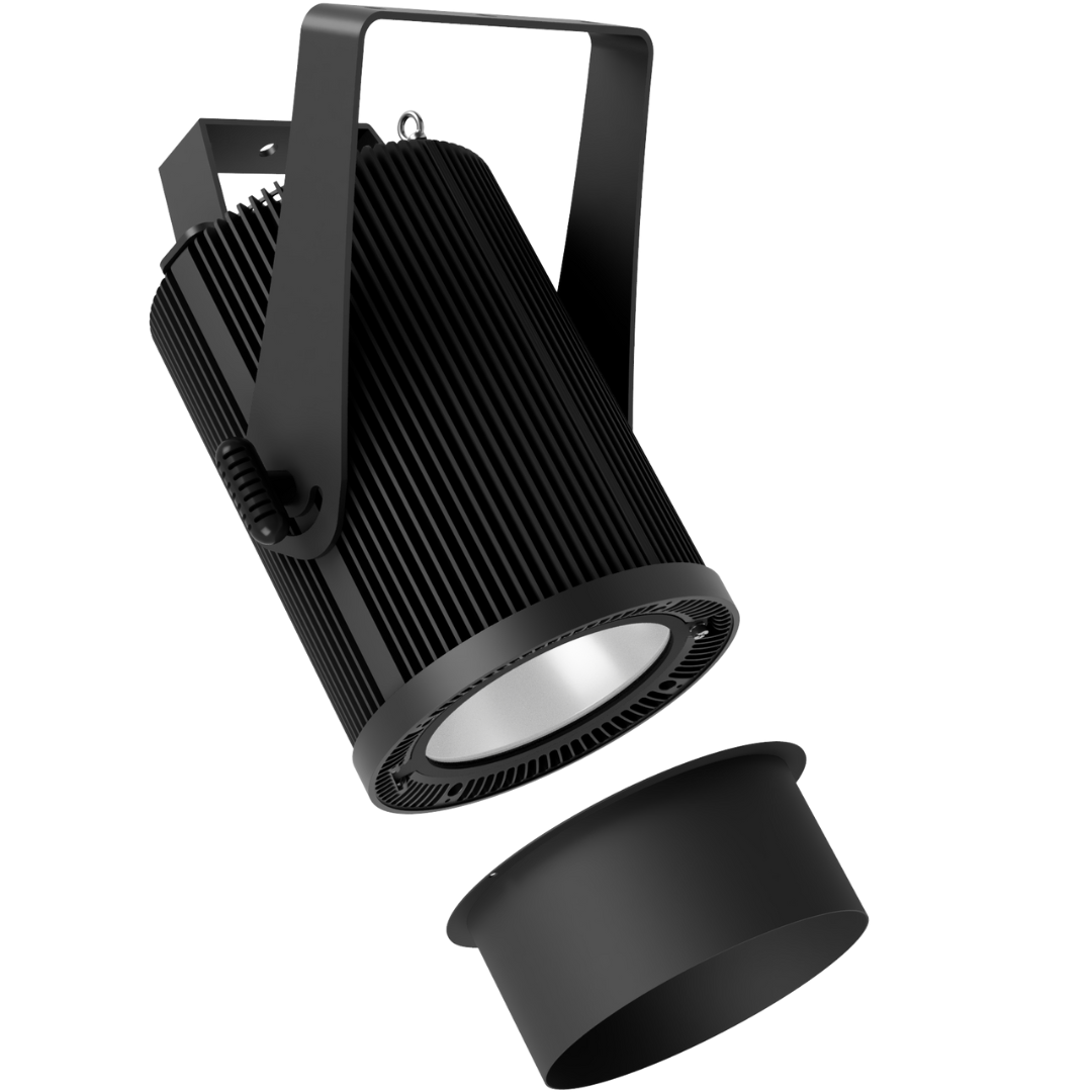 Blizzard Lighting Motif Risplendi 250 (Black) | 250W RGBAL COB Wash Fixture with Interchangeable Beam Angles