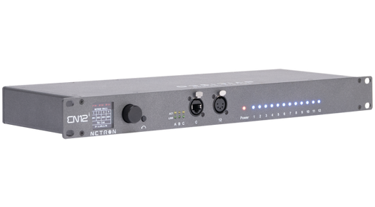Obsidian EN12i | 12-Port Art Net & sACN DMX Gateway with RDM and Flexible Connectivity