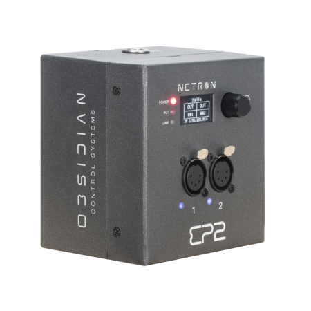 Obsidian Netron EP2 | 2 Port Ethernet to DMX gateway