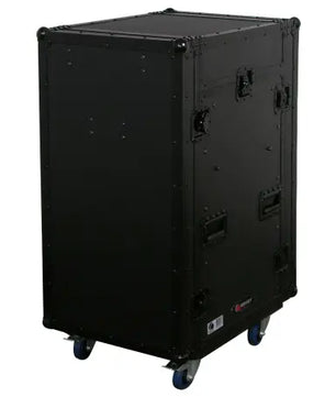 Odyssey FZ1116WDLXBL | ATA DLX Combo Rack Case with Side Mount Tabletop