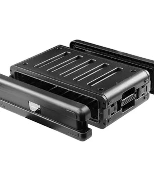 Odyssey VR2SMIC2ZP | IP65, 2U Rack Case w/ Microphone Storage + Accessories in Lids