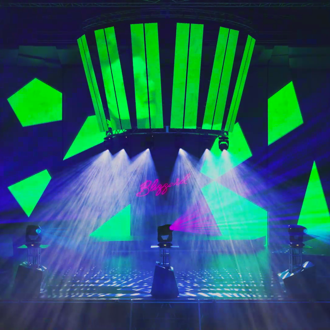 Blizzard Lighting Torrent Keyframe 600 | 600W LED Moving Head with Framing, CMY+CTO, Animation & Zoom